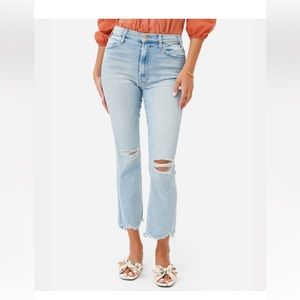 Mother The Hustler Ankle Chew Jeans